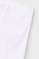 Dječaci Dječje kratke hlače Mayoral chino serża basic 202.5A.Mini.PPYA bijela