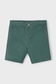 Dječje kratke hlače Mayoral chino serża basic Planet friendly zelena 202.5A.Mini.PPYA