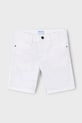 Παιδικό σορτς Mayoral με ελαστάν λευκό 204.5J.Mini.PPYA