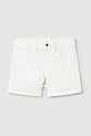Mayoral pantaloni scurti copii casual alb 206.3F.Baby.PPYA