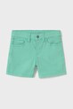 Дитячі шорти Mayoral casual бірюзовий 206.3F.Baby.PPYA