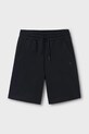 Mayoral pantaloni scurți copii casual negru 600.7E.Junior.PPYA