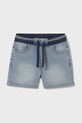 Mayoral szorty jeansowe dziecięce soft denim jogger casual niebieski 1248.3H.Baby.PPYA
