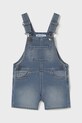 Mayoral pantaloni scurti din denim pentru copii soft denim 1645.3H.Baby.PPYA albastru SS25