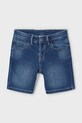 Детские джинсовые шорты Mayoral soft denim casual тёмно-синий 3218.5B.Mini.PPYA