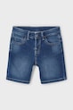 Παιδικό σορτς τζιν Mayoral soft denim casual σκούρο μπλε 3218.5B.Mini.PPYA
