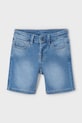 Mayoral szorty jeansowe dziecięce soft denim casual niebieski 3218.5B.Mini.PPYA