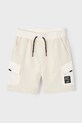 Mayoral pantaloni scurti copii cargo 3225.5G.Mini.PPYA bej SS25