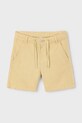 Mayoral pantaloni scurți din amestec de in pentru copii casual bej 3226.5H.Mini.PPYA