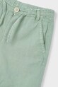 Băieți Mayoral pantaloni scurți din amestec de in pentru copii 3226.5H.Mini.PPYA verde
