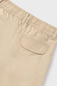 CHLAPEC Dětské šortky s příměsí lnu Mayoral cargo 6208.7D.Junior.PPYA béžová
