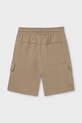 Дитячі шорти Mayoral 6211.7F.Junior.PPYA коричневий SS25