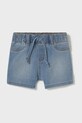 Mayoral Newborn pantaloni scurți din denim pentru bebeluși casual albastru 1209.1P.Newborn.PPYH