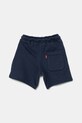 Levi's pantaloni scurți copii MONOGRAM SHORTS 8EM368 bleumarin SS25