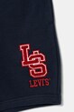 Băieți Levi's pantaloni scurți copii MONOGRAM SHORTS 9EM368 bleumarin