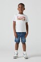 Dětské riflové kraťasy Levi's NEW 511 SLIM FIT DENIM SHORT riflovina modrá 8EM374