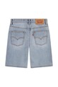 Детски дънков къс панталон Levi's NEW 511 SLIM FIT DENIM SHORT 9EM374 син SS25