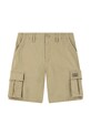Otroške kratke hlače Levi's TRADITIONAL CARGO SHORTS Z elastanom zelena 9EM381