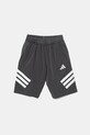 adidas pantaloni scurți copii JD0121 gri SS25