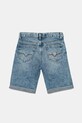 Guess szorty z domieszką lnu dziecięce L5GD00.D41E0.PPYA niebieski SS25