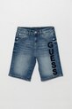 Guess szorty jeansowe dziecięce aplikacja niebieski L5GD01.D4GV0.PPYA