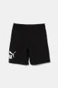 Puma szorty dziecięce ESS No. 1 Logo Shorts TR 684918 czarny SS25