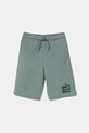Detské krátke nohavice Puma MID90S Long Shorts TR pletenina zelená 685151