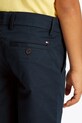 Detské krátke nohavice Tommy Hilfiger KB0KB09641.128.176.PPYA tmavomodrá