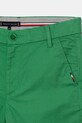 CHLAPEC Dětské kraťasy Tommy Hilfiger KB0KB09641.128.152.PPYA zelená
