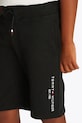 Tommy Hilfiger pantaloni scurți din bumbac pentru copii KB0KB09667.128.176.PPYA negru
