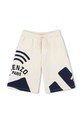 Kenzo Kids shorts di lana bambino/a maglia beige K61116.162