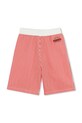 Дитячі бавовняні шорти Kenzo Kids K61121.114.150 червоний SS25