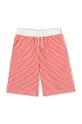 Kenzo Kids shorts di lana bambino/a maglia rosso K61121.162