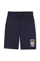 Otroške bombažne kratke hlače Kenzo Kids Pletenina mornarsko modra K61122.86.108