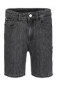 Calvin Klein Jeans gyerek farmer rövidnadrág IB0IB02428.PPYA fekete SS25