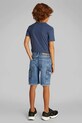 Детские джинсовые шорты Calvin Klein Jeans голубой IB0IB02430.PPYA