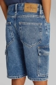 Calvin Klein Jeans szorty jeansowe dziecięce IB0IB02430.PPYA niebieski