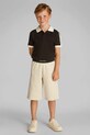 Дитячі шорти Calvin Klein Jeans casual бежевий IB0IB02436.PPYA