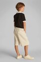 Дитячі шорти Calvin Klein Jeans бежевий IB0IB02436.PPYA