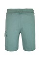 Момче Детски памучен къс панталон Calvin Klein Jeans IB0IB02440.PPYA тюркоазен