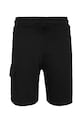 Băieți Calvin Klein Jeans pantaloni scurți din bumbac pentru copii IB0IB02440.PPYA negru