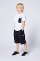 Детски къси панталони Karl Lagerfeld еластичен черен Z30412.86.108
