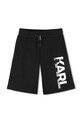 Детские шорты Karl Lagerfeld Z30413.86.108 чёрный SS25