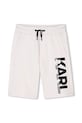 Karl Lagerfeld pantaloni scurti copii Z30413.162.174 bej SS25