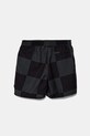 Vans pantaloni scurți de baie copii Primary Checkerboard VN000MJYKOU1 negru SS25