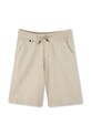 BOSS pantaloni scurți de in pentru copii casual bej J51988.162.174