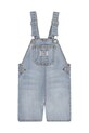 Levi's ogrodniczki dziecięce SHORTALL z regulacją niebieski 6EE584.PPYA