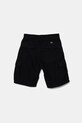 Vans szorty bawełniane dziecięce Service Cargo Short VN0007Z6BLK1 czarny SS25