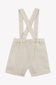 Tartine et Chocolat pantaloncini in lino per neonati CA22051.67.74 beige SS25