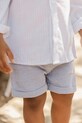 Tartine et Chocolat pantaloni scurti copii casual gri CA26111.104